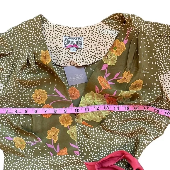 NWT Yoana Baraschi for Anthropologie Wrap Dress size medium. - Picture 6 of 8